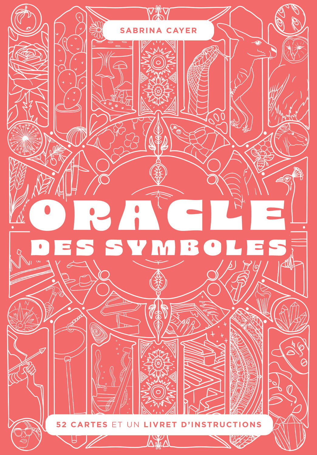 Oracle des symboles - 52 cartes et un livret d'instructions - Coffret