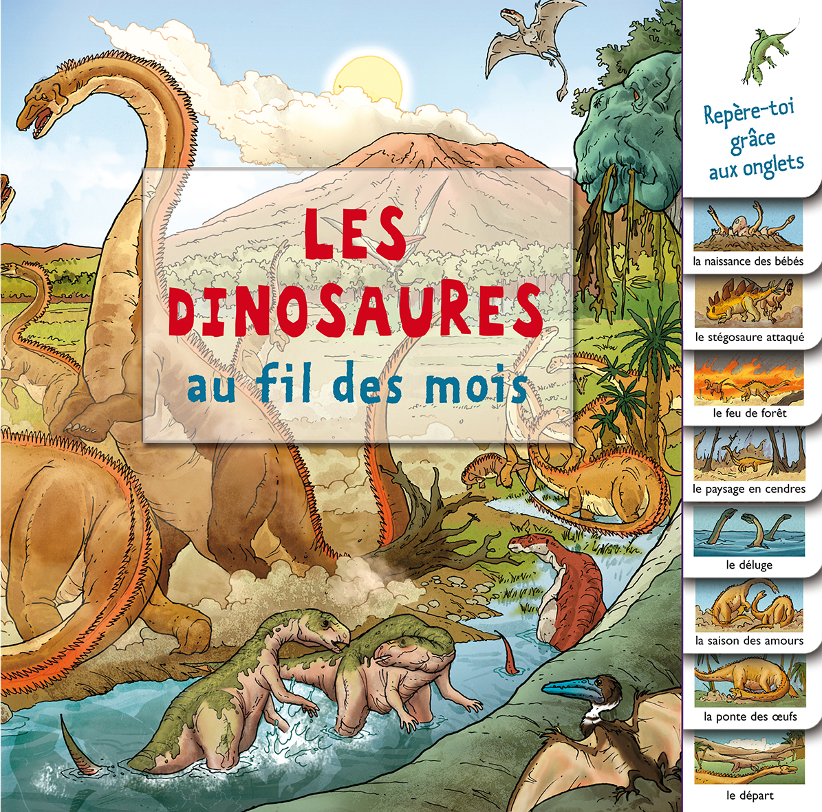 Les dinosaures au fil des mois