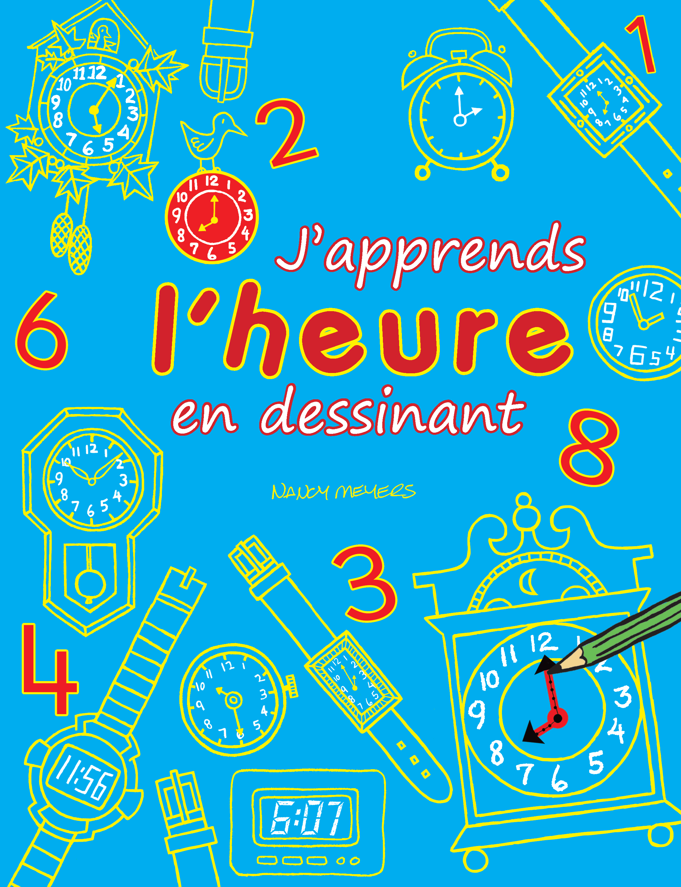 J'apprends l'heure en dessinant