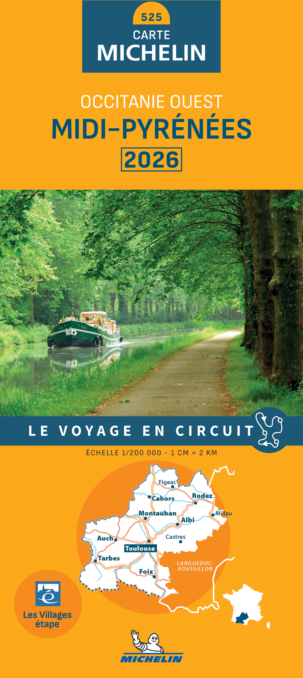 Carte Régionale Midi-Pyrénées 2026