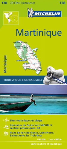 Carte Zoom Martinique
