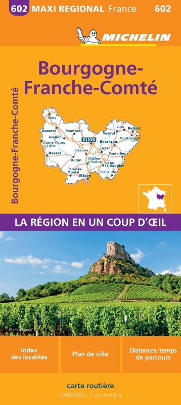 Carte Régionale Maxi- Bourgogne - Franche-Comté