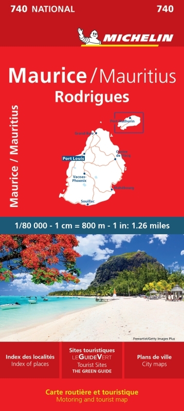 Carte Nationale  Maurice / Mauritius