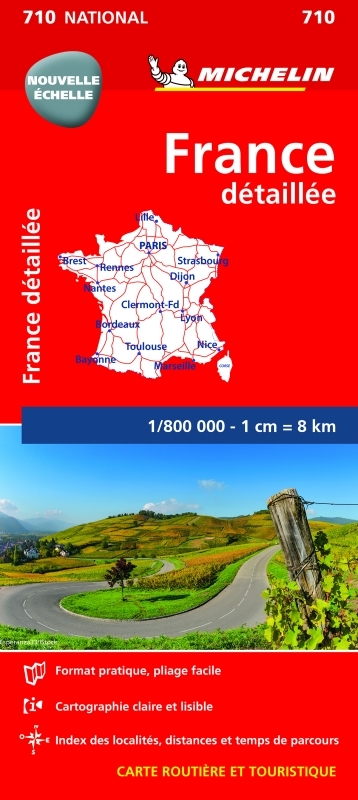 710 FRANCE DETAIL 1/800 000
