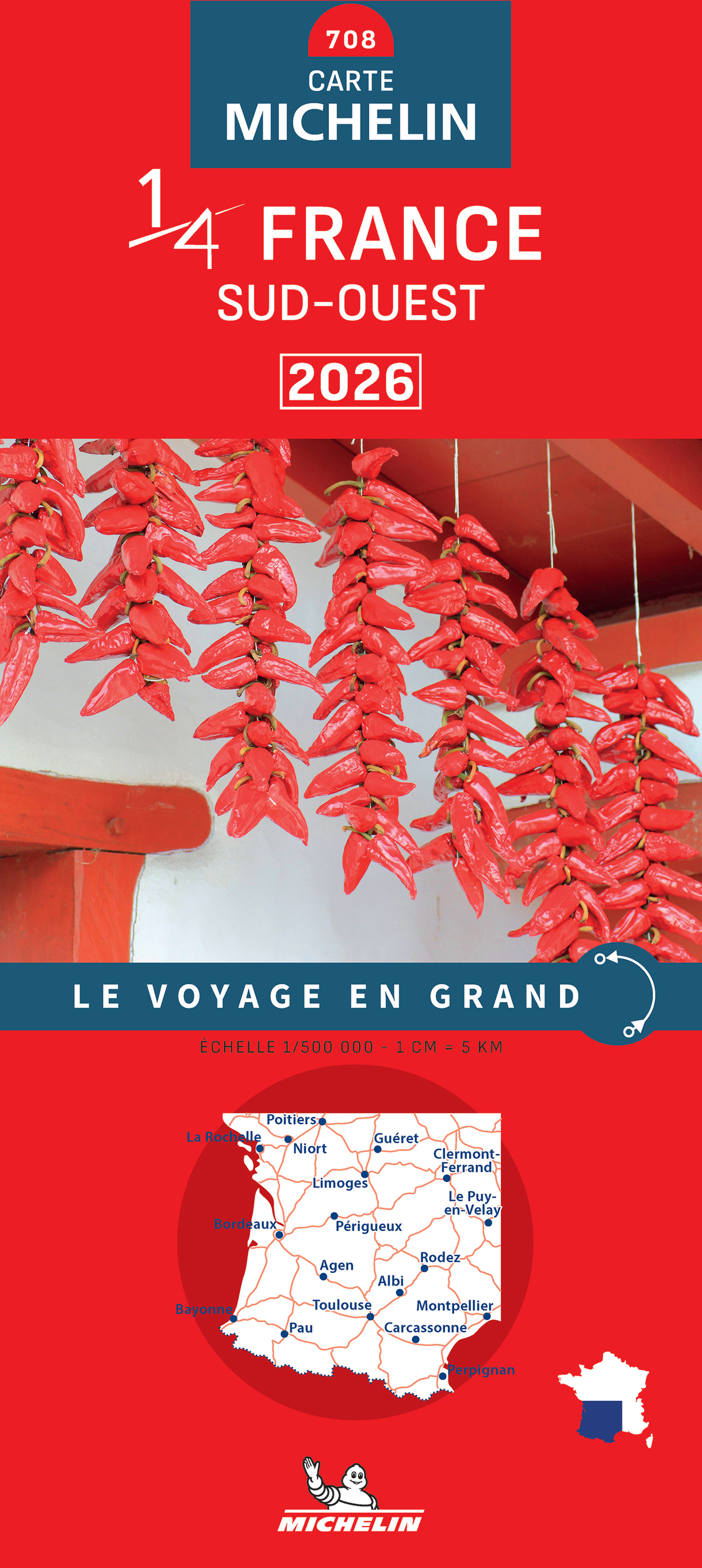 Carte Nationale France Sud-Ouest 2026