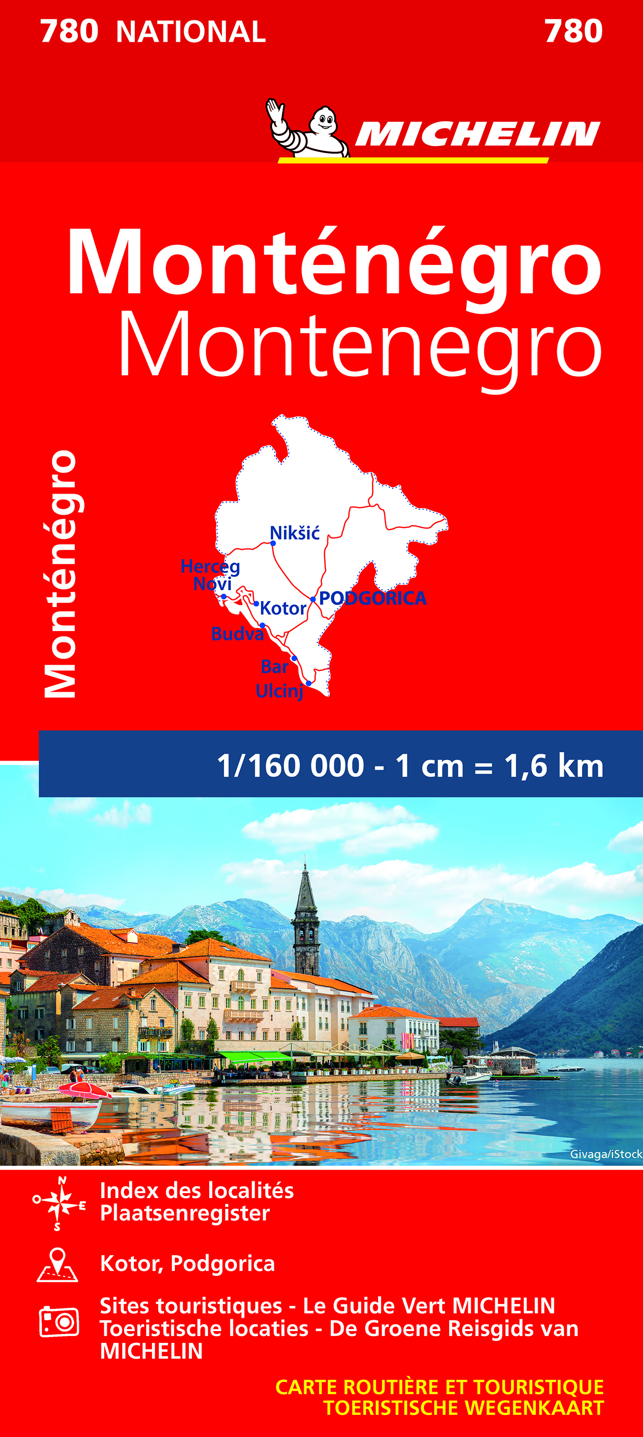 Carte Nationale Montenegro
