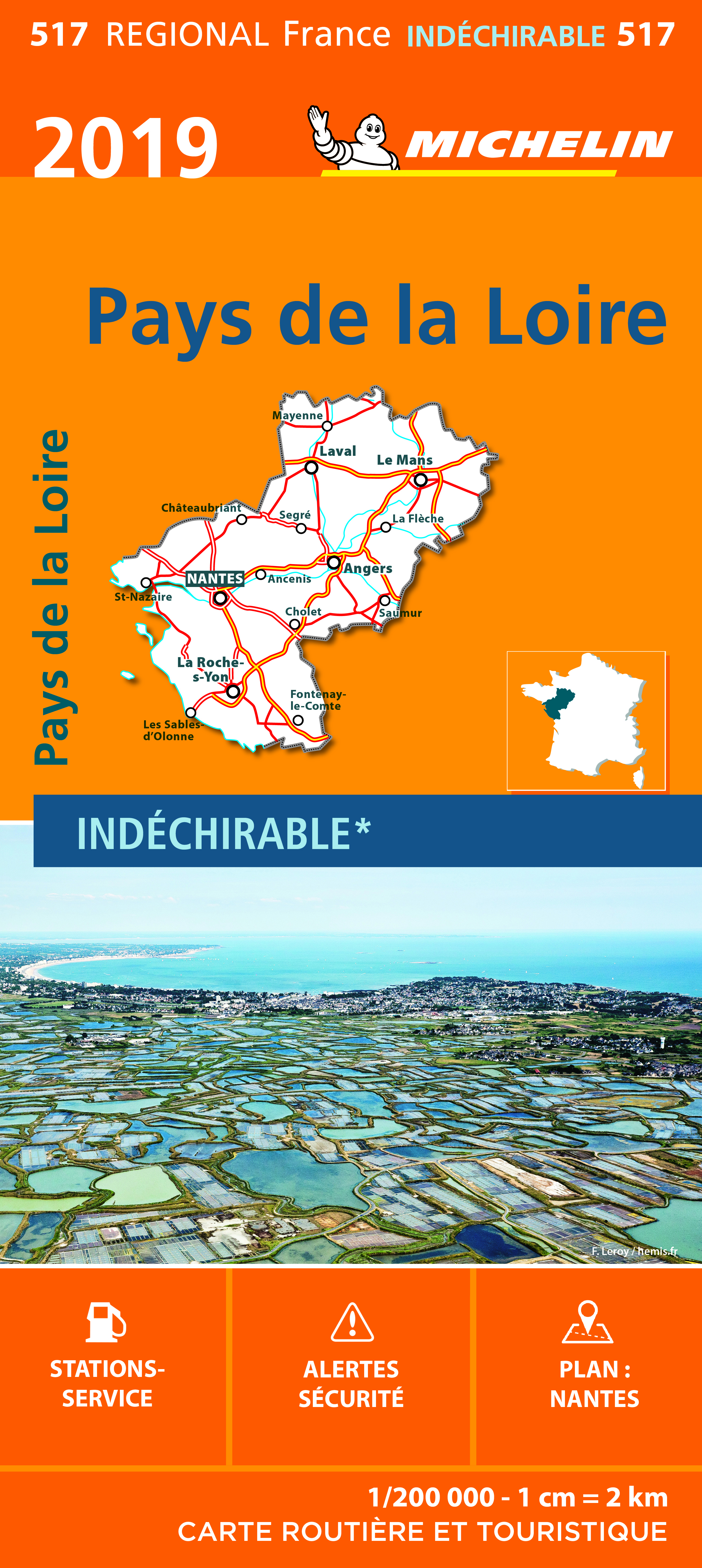 Carte Régionale Pays de la Loire 2019