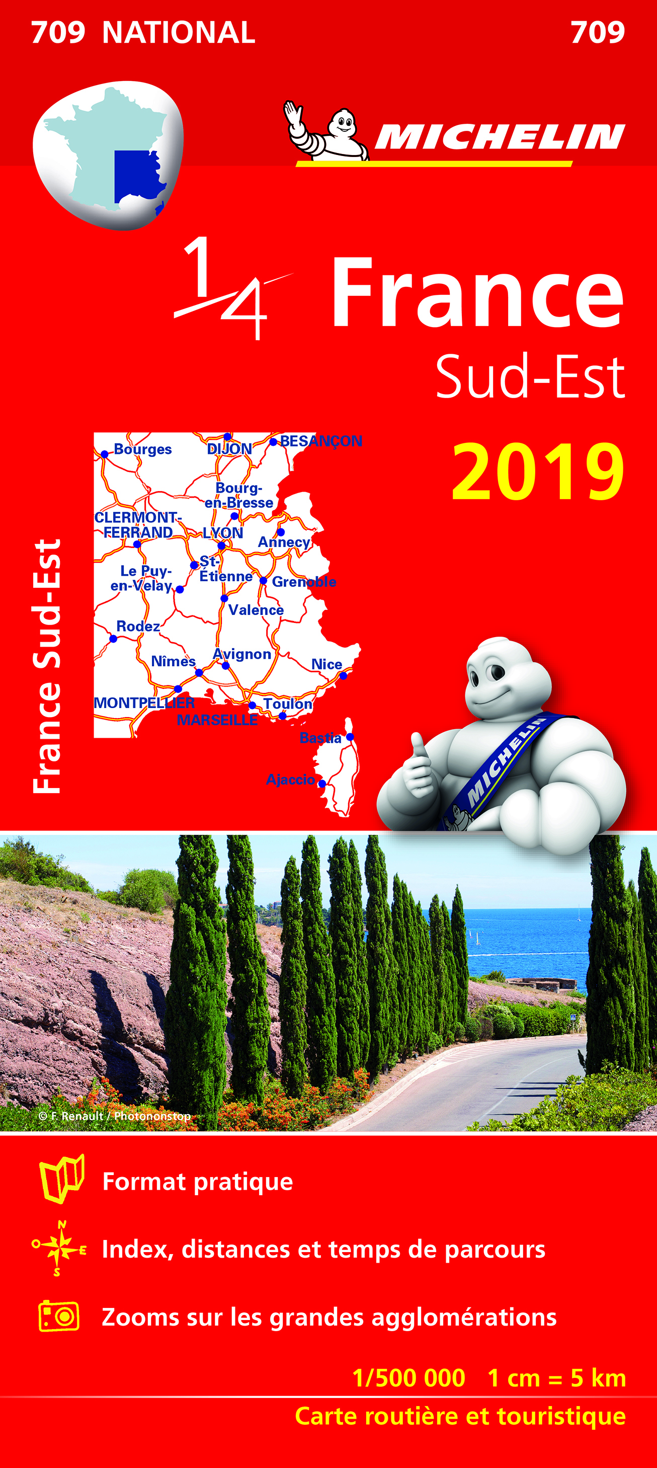 Carte Nationale France Sud-Est 2019