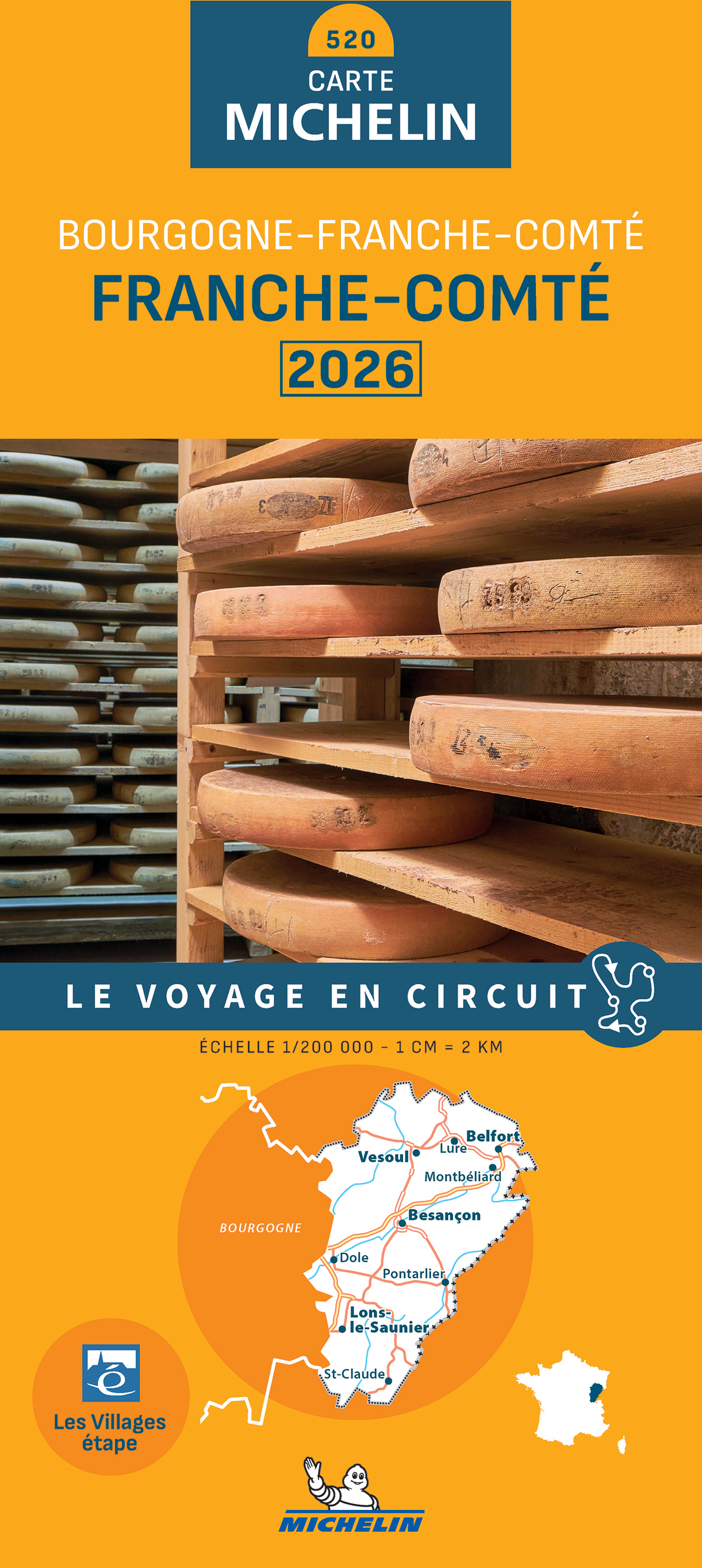 Carte Régionale Franche-Comté 2026