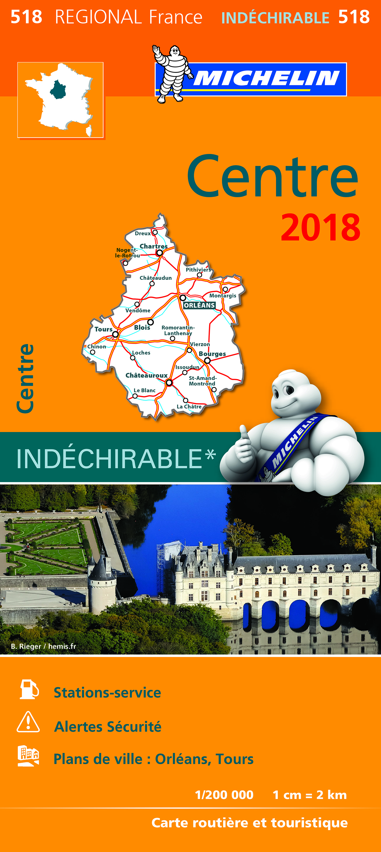 Carte Régionale Centre 2018