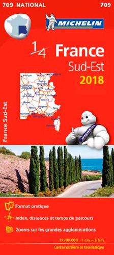 Carte Nationale France Sud-Est 2018
