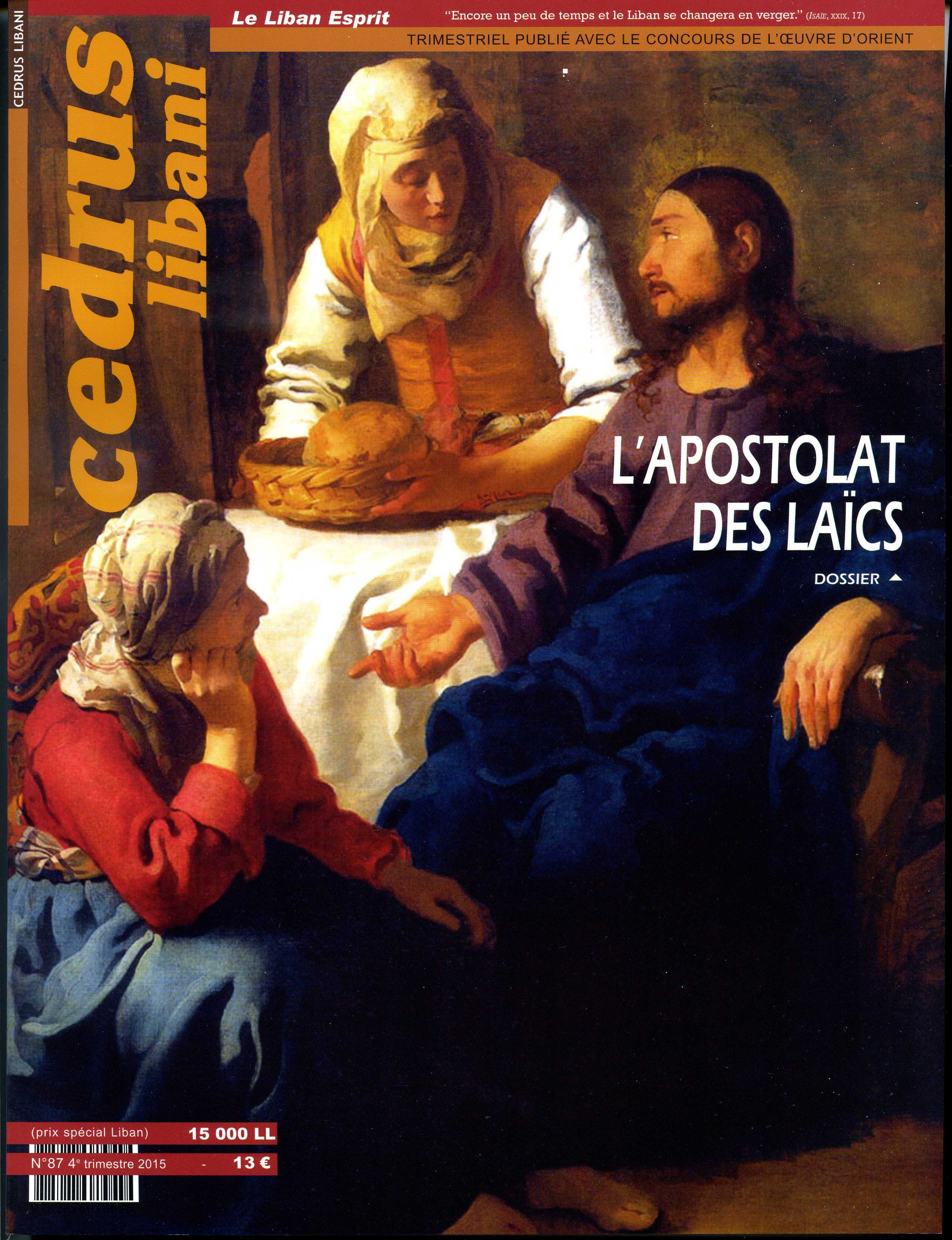 L'Apostolat des Laïcs/ Cedrus Libani N°87