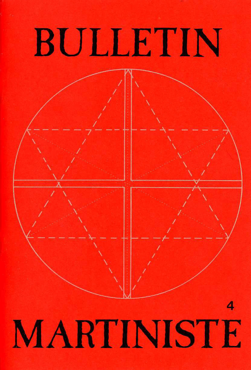 Bulletin Martiniste N°4