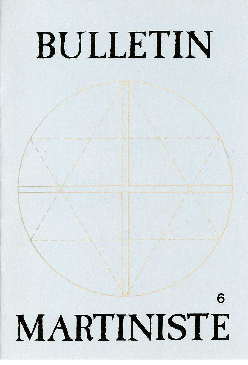 Bulletin Martiniste N°6