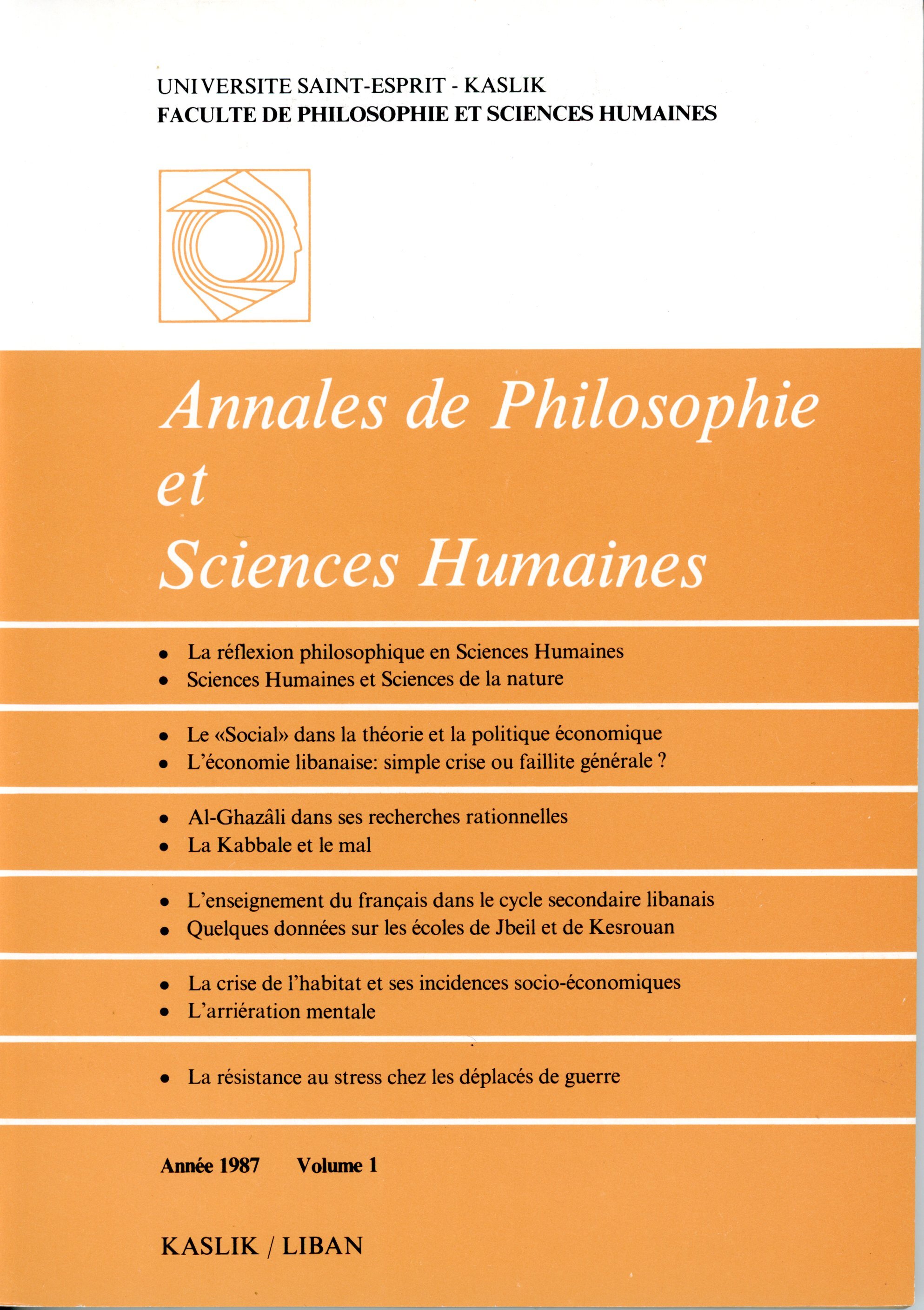 Annales de philosophie et sciences humaines (tome 1, tome2 et tome3)