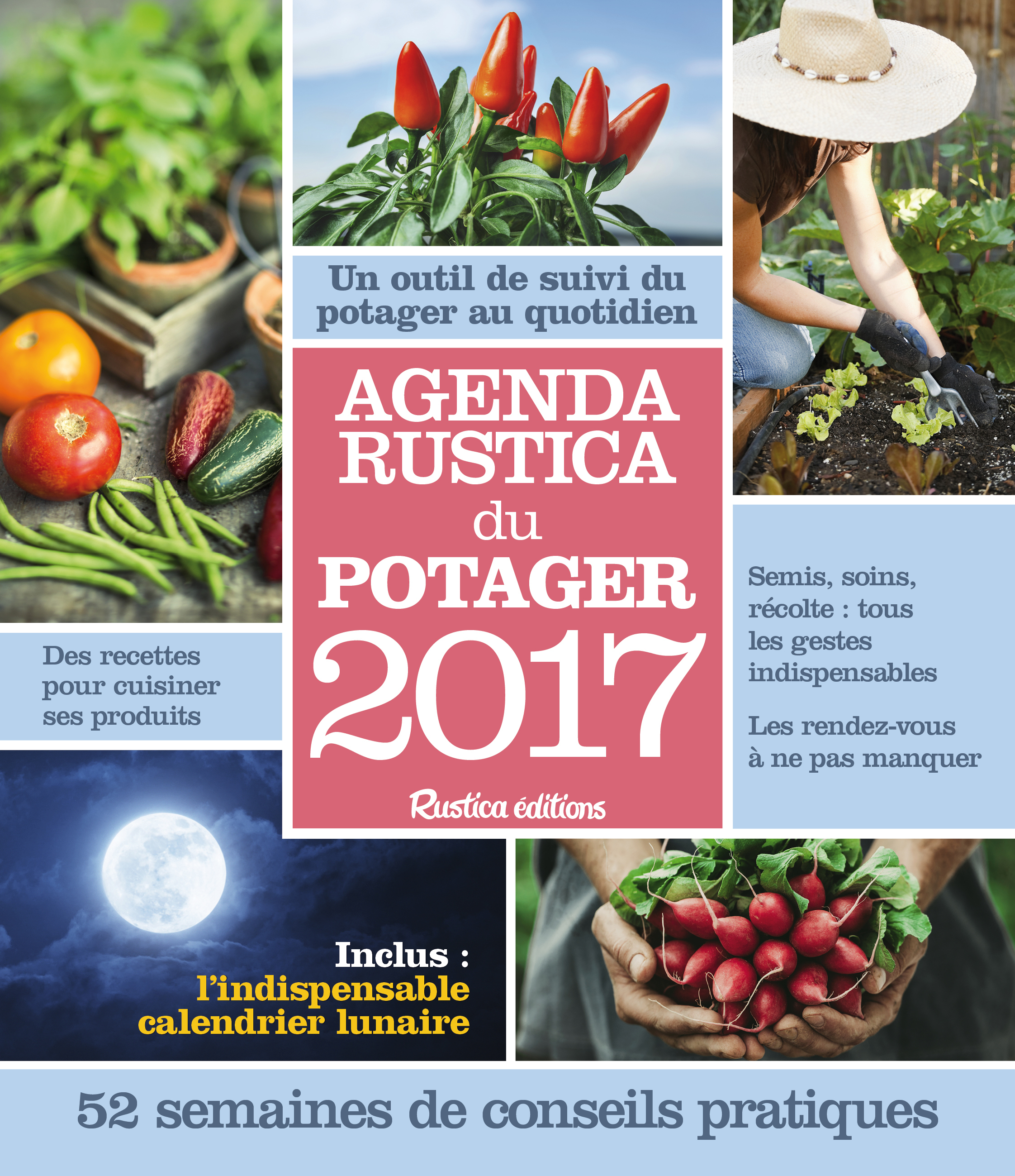 Agenda Rustica du potager 2017