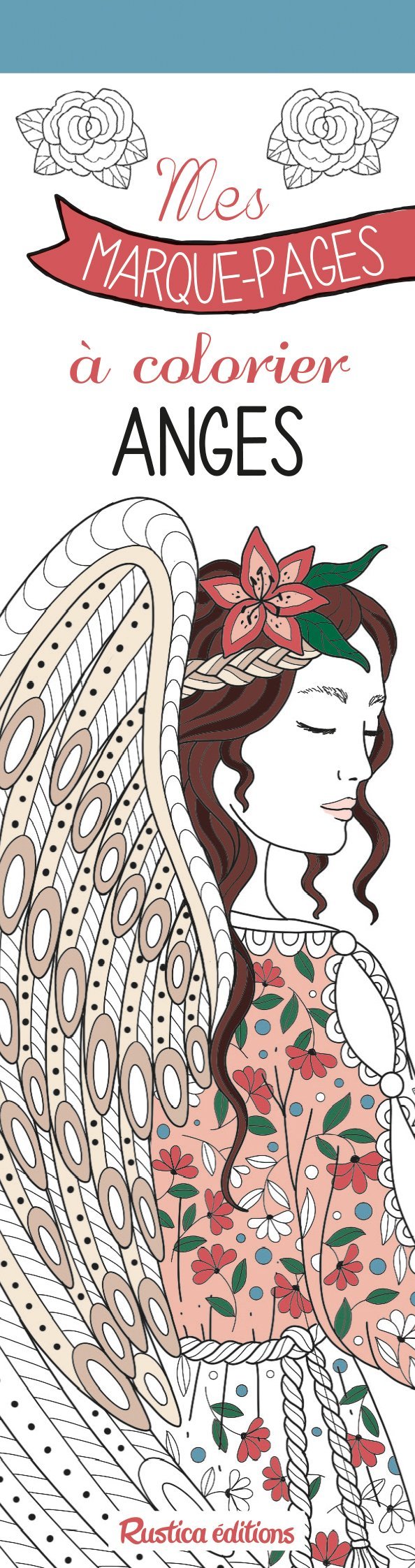 Mes marque-pages à colorier : Anges