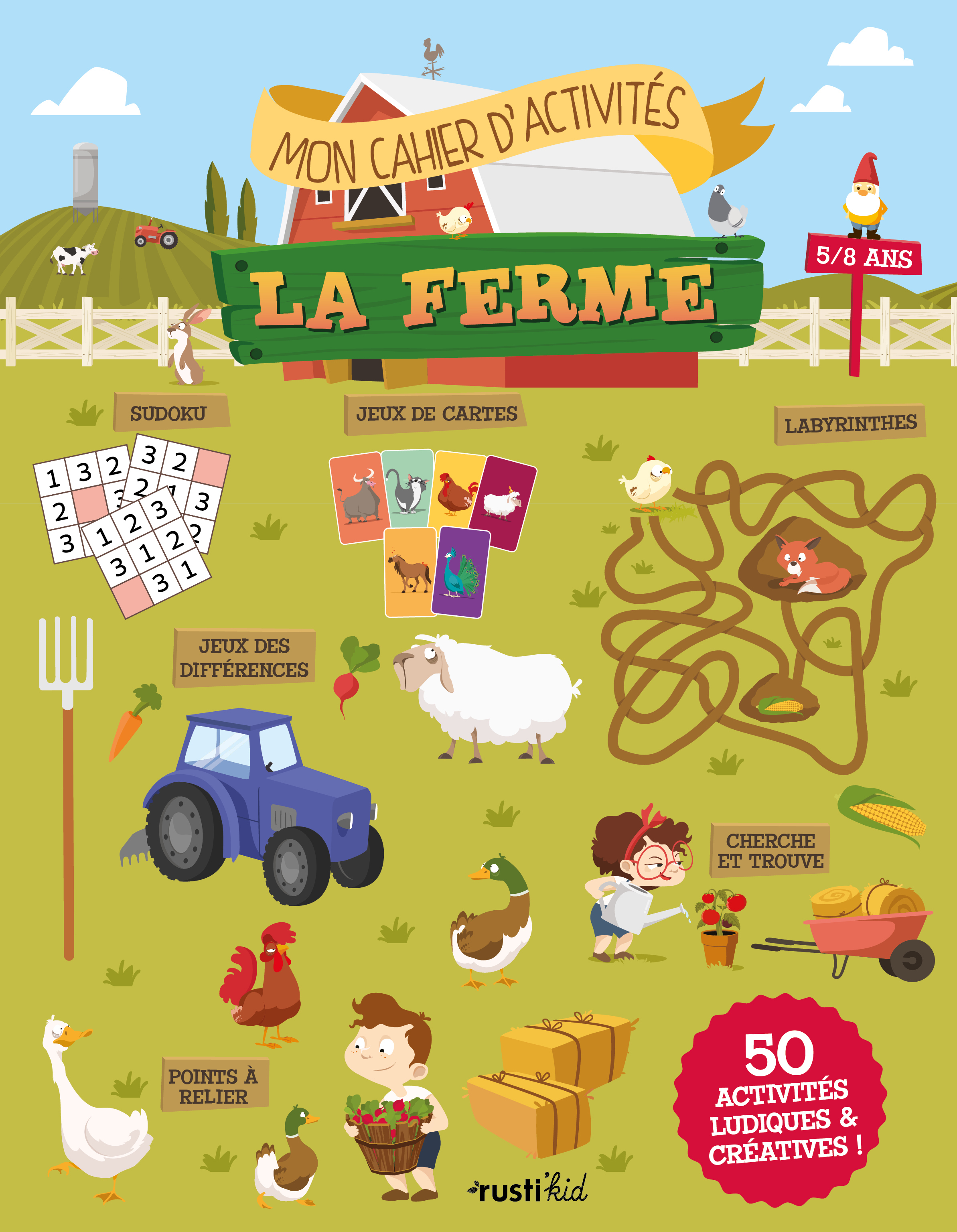 Mon cahier d'activités : la ferme