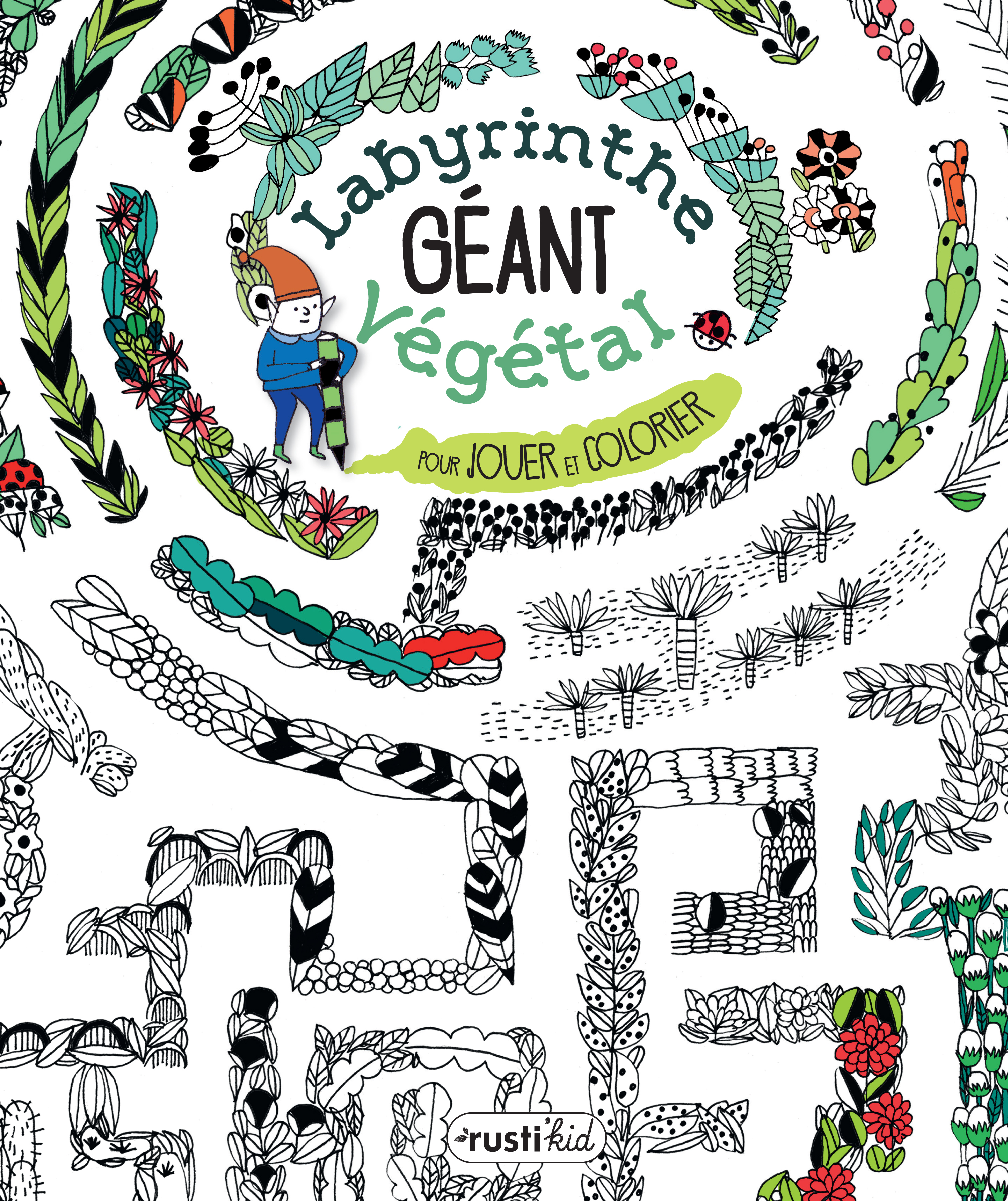 Labyrinthe géant végétal