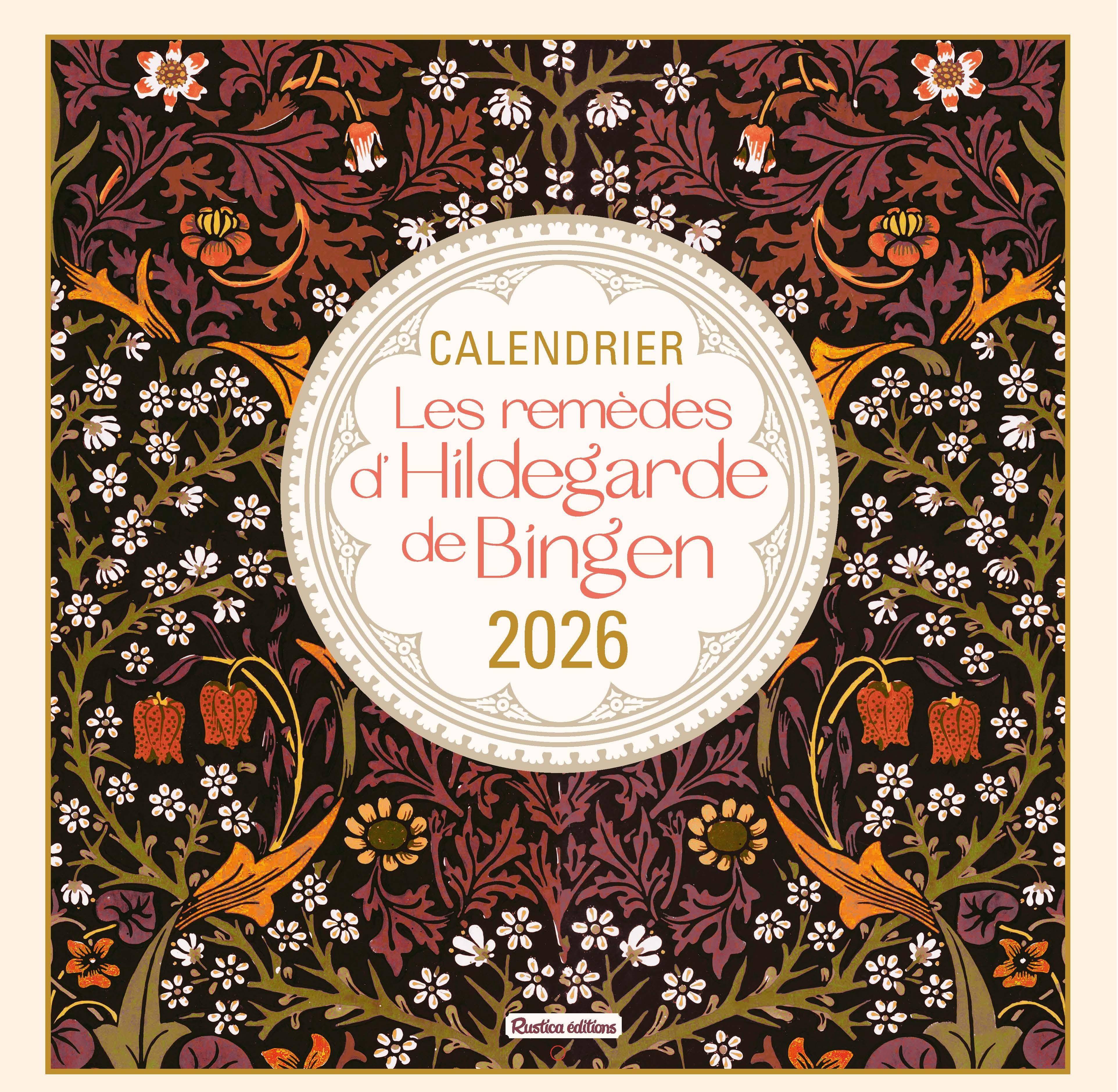 Calendrier mural Les remèdes d'Hildegarde de Bingen 2026