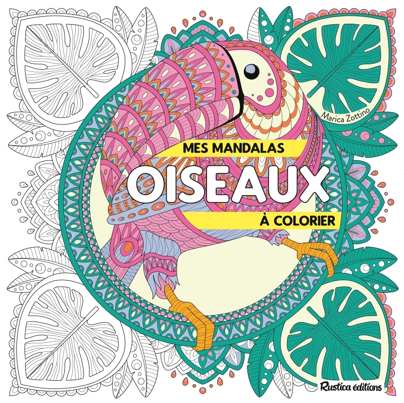 Mes mandalas oiseaux à colorier
