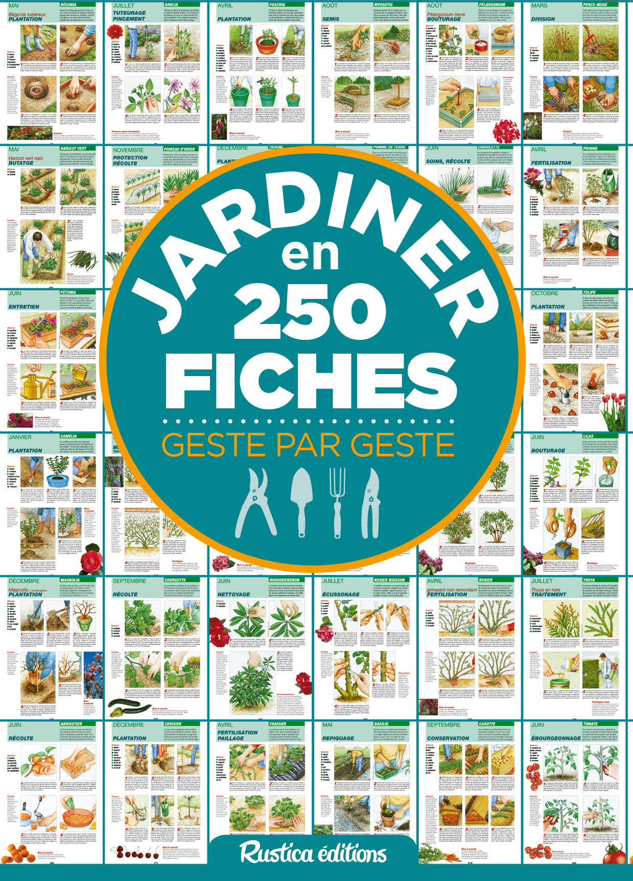 Jardiner en 250 fiches