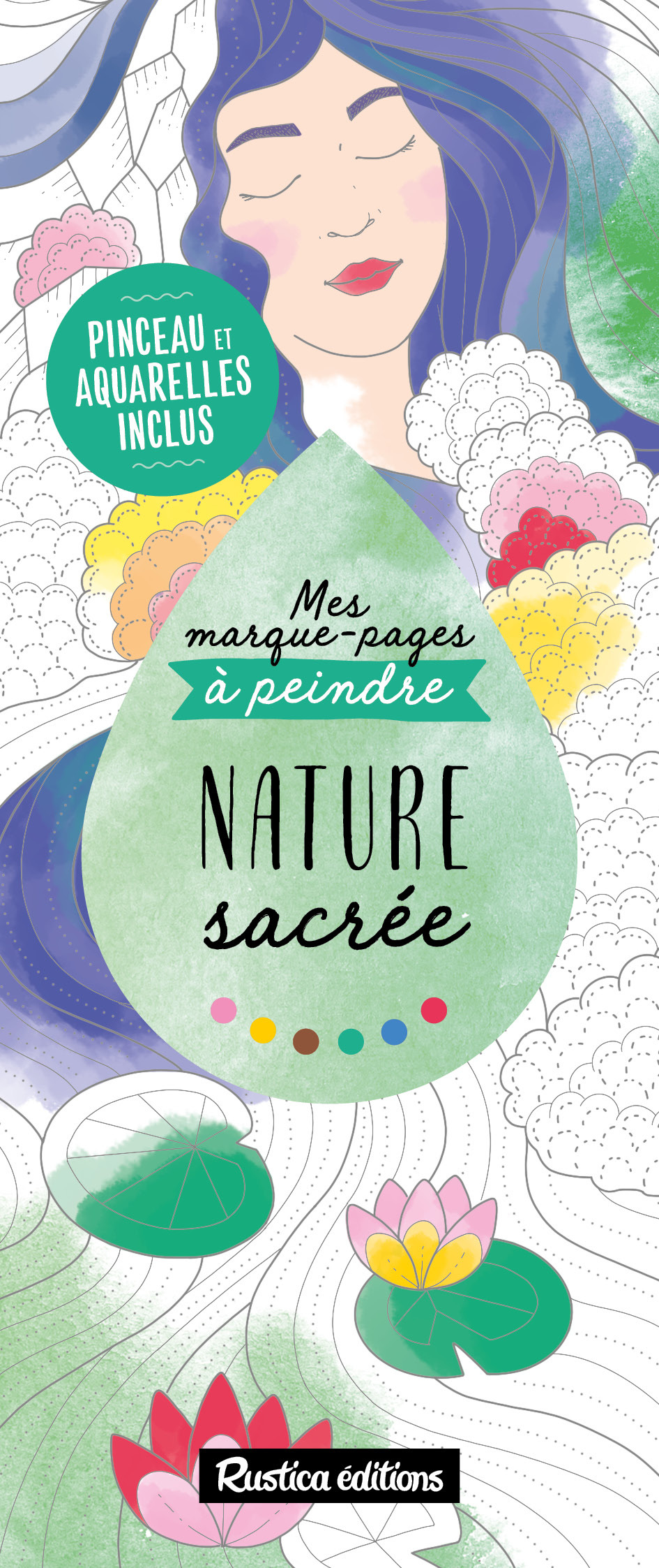 Mes marque-pages à peindre : Nature sacrée