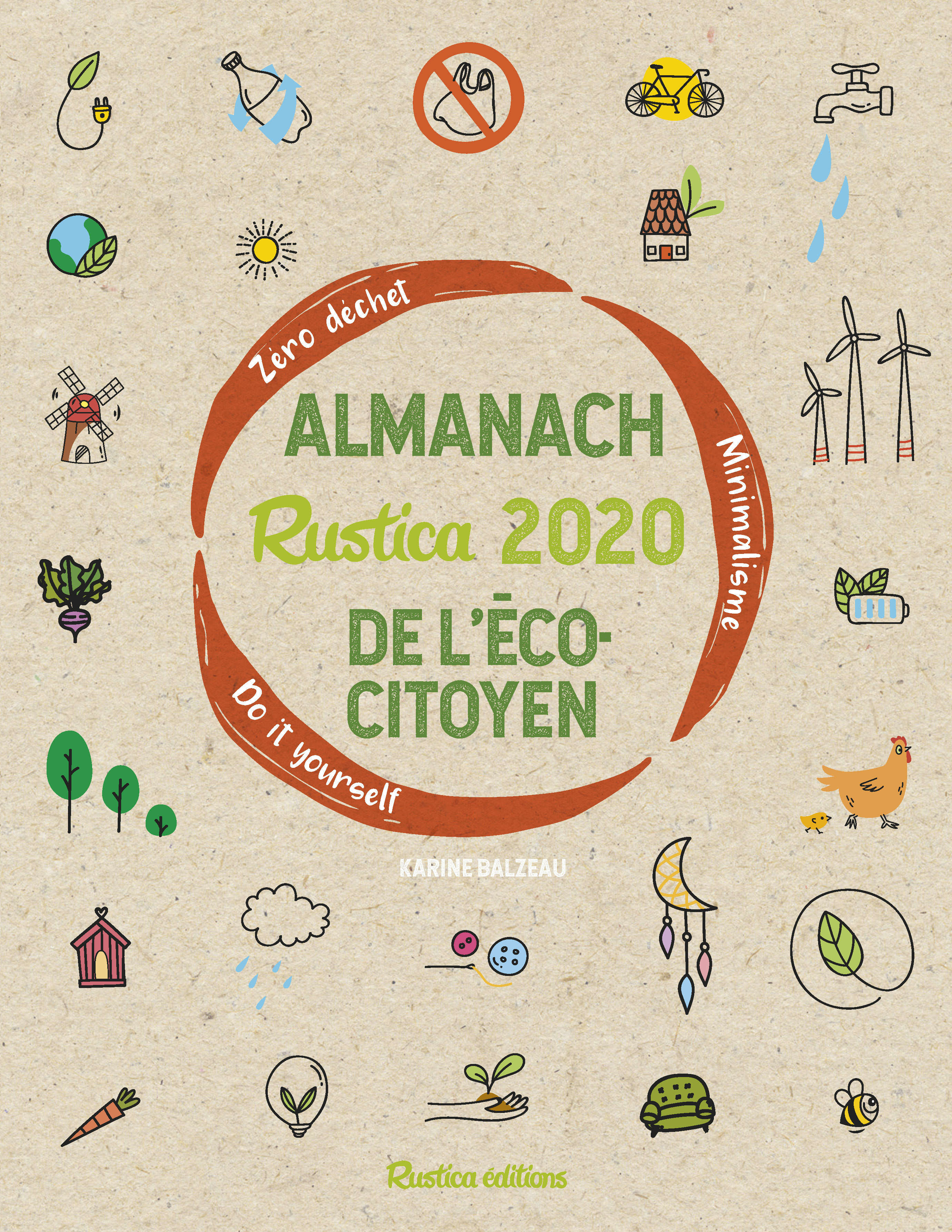 Almanach Rustica 2020 de l'écocitoyen