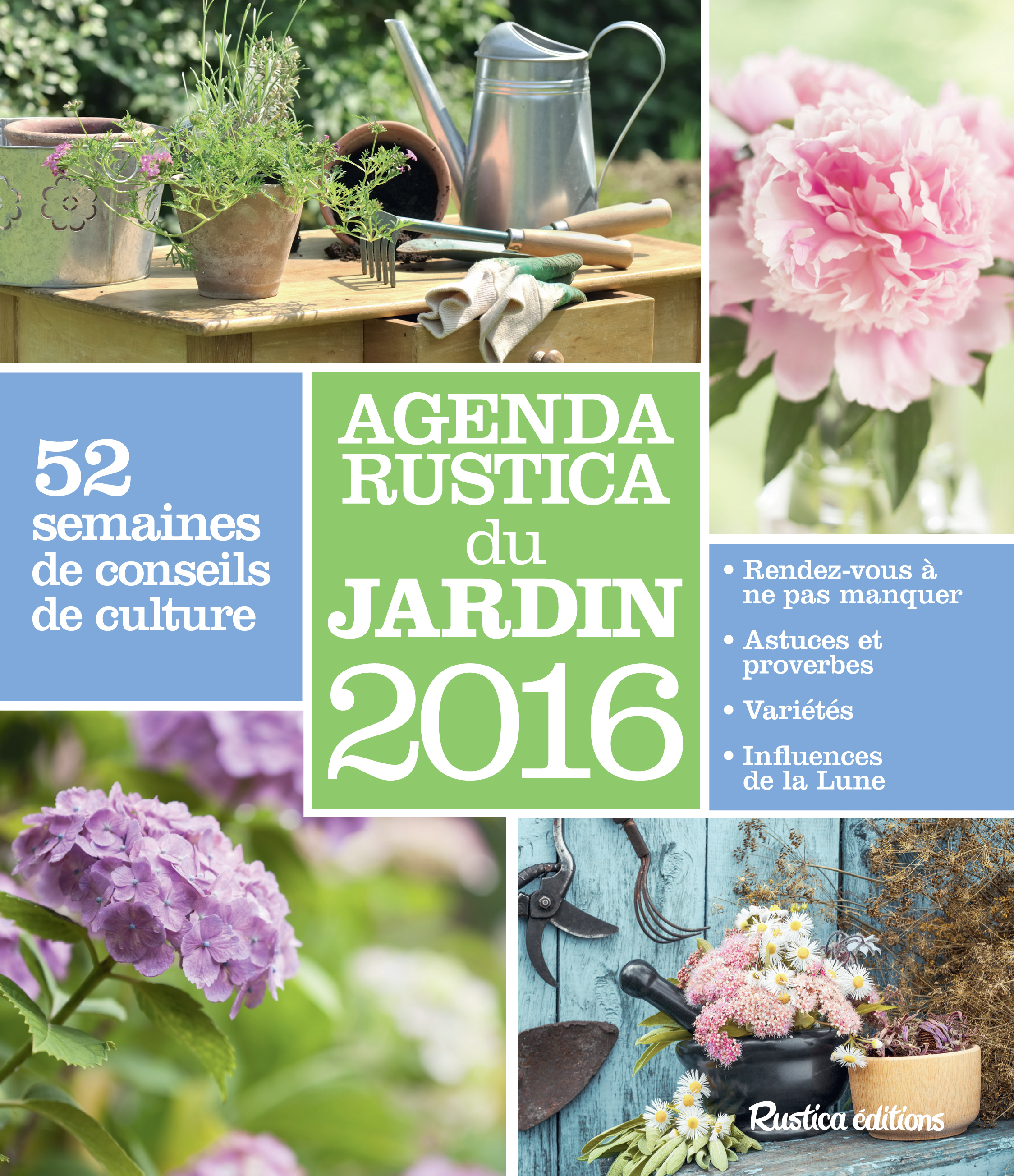 Agenda Rustica du jardin 2016