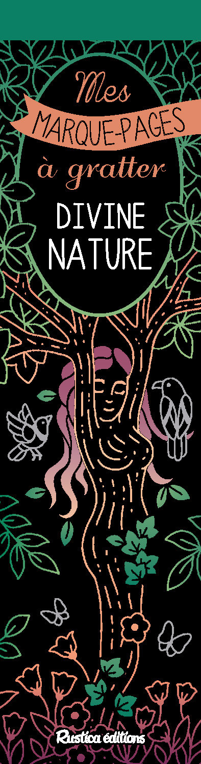 Mes marque-pages à gratter Divine Nature