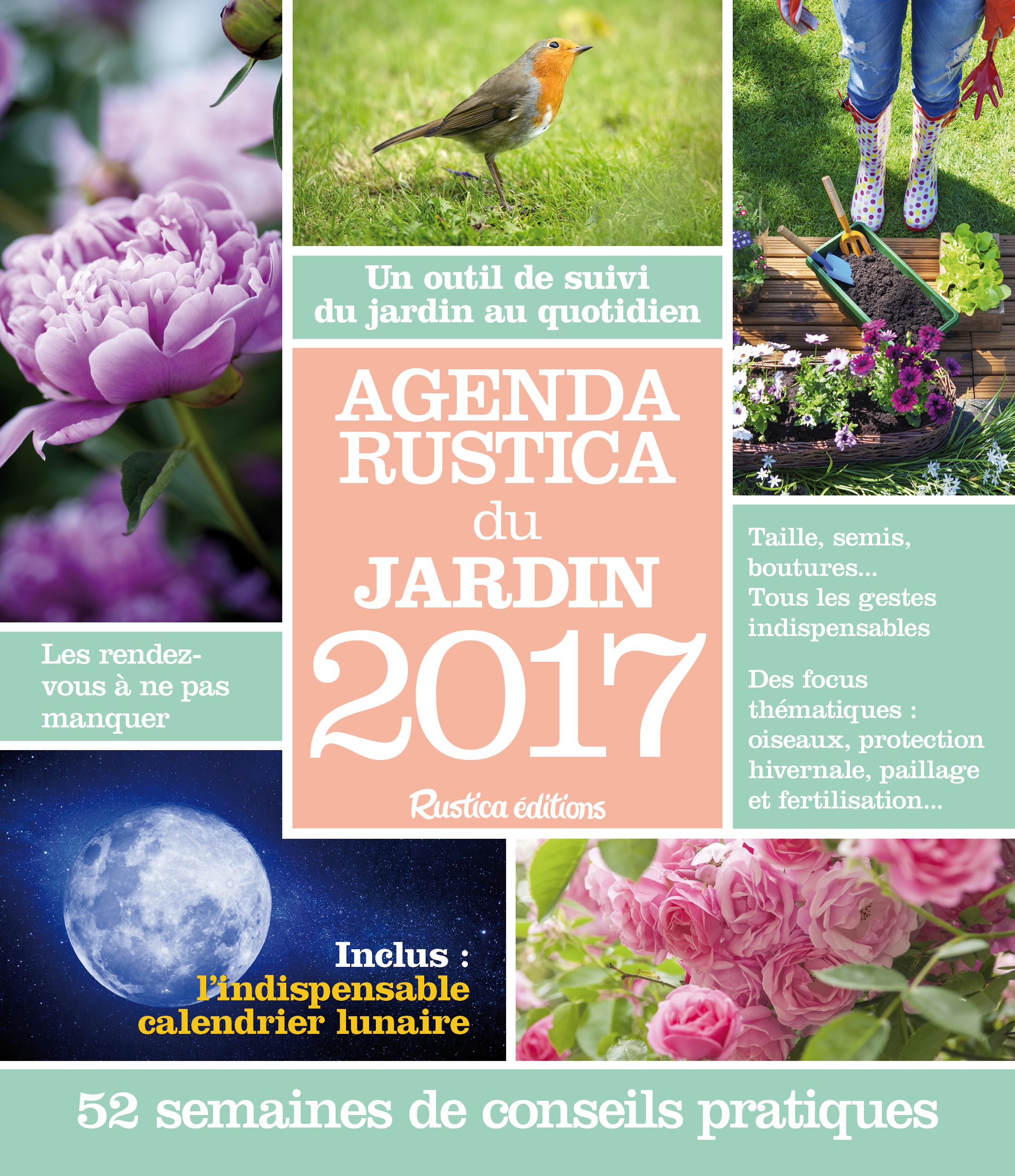 Agenda Rustica du jardin 2017