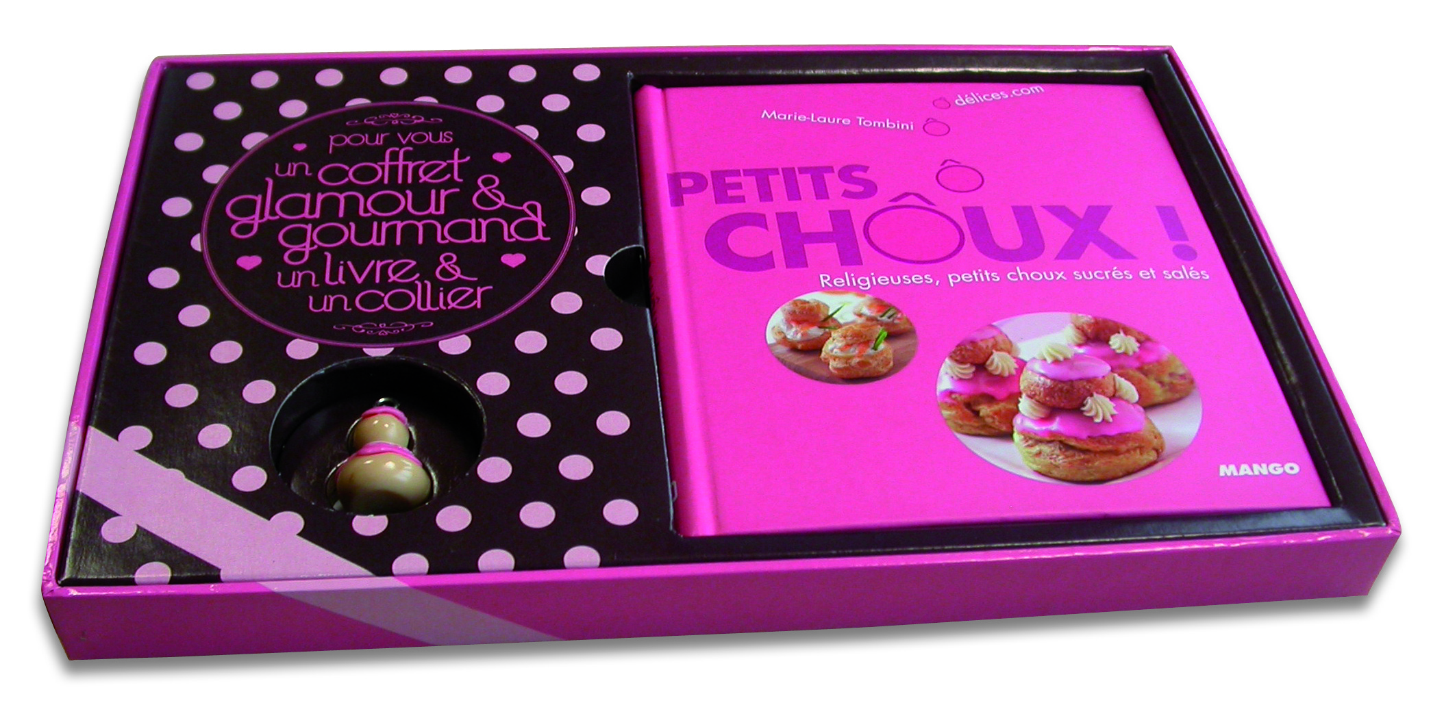 Ô PETITS CHÔUX ! (COFFRET) 1 LIVRE DE RECETTES + 1 BIJOU (RELIGIEUSE)