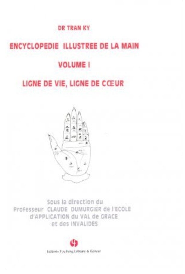 ENCYCLOPEDIE ILLUSTREE DE LA MAIN (VOLUME I) - LIGNE DE VIE, LIGNE DE COEUR