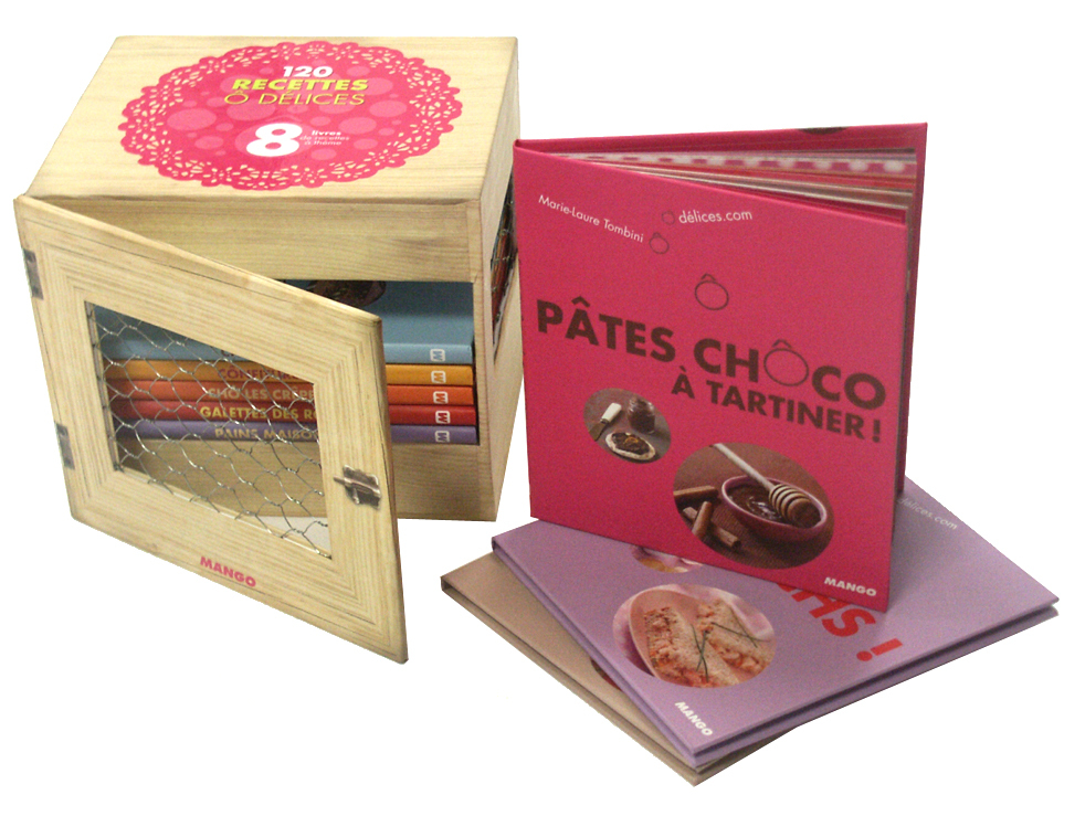 GARDE MANGER Ô DELICES ! 8 LIVRES DE RECETTES A THEMES