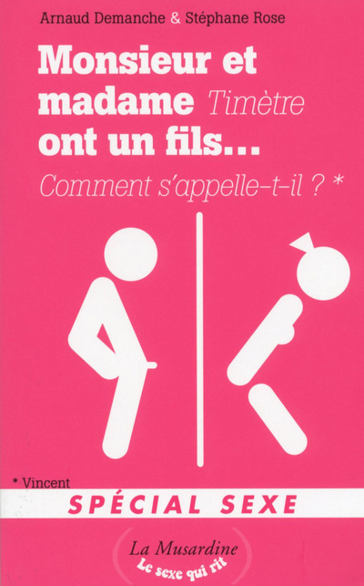 Monsieur et Madame Timètre ont un fils. Comment s'appelle-t-il? 200 Monsieur et Madame Spécial Sexe