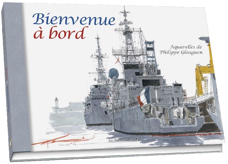 BIENVENUE A BORD - Aquarelles