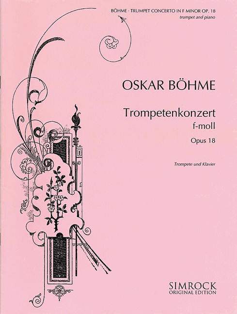 TRUMPET CONCERTO IN F MINOR OP.18 TROMPETTE-LIVRE +PARTITION