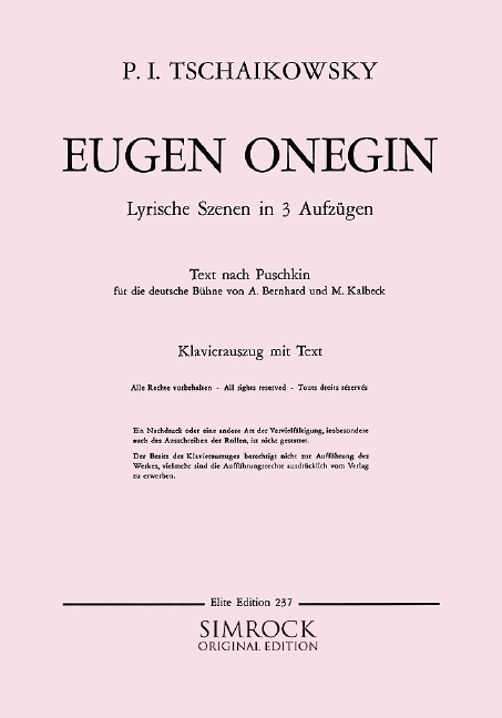 Eugene Onegin