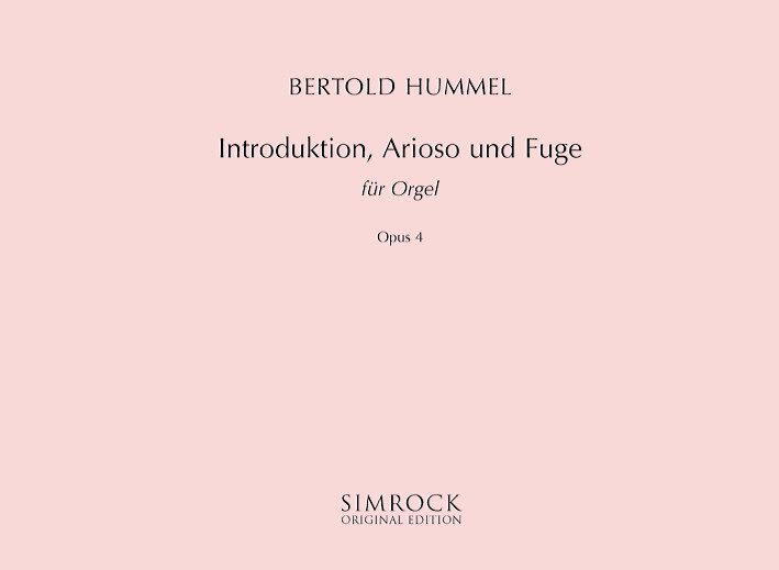 Introduction, Arioso et Fugue
