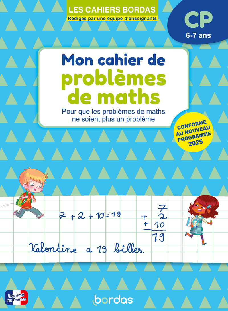 Mon cahier de problèmes de maths CP
