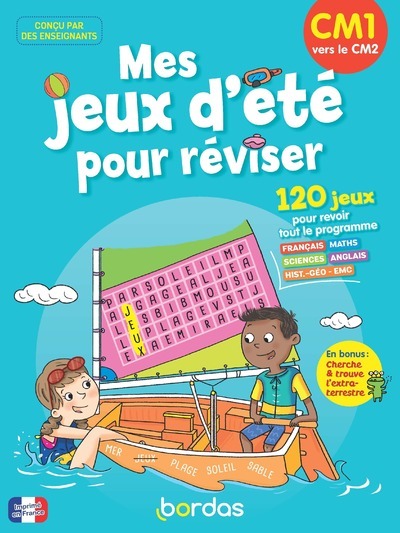 Mes jeux d'été pour réviser - CM1 vers le CM2