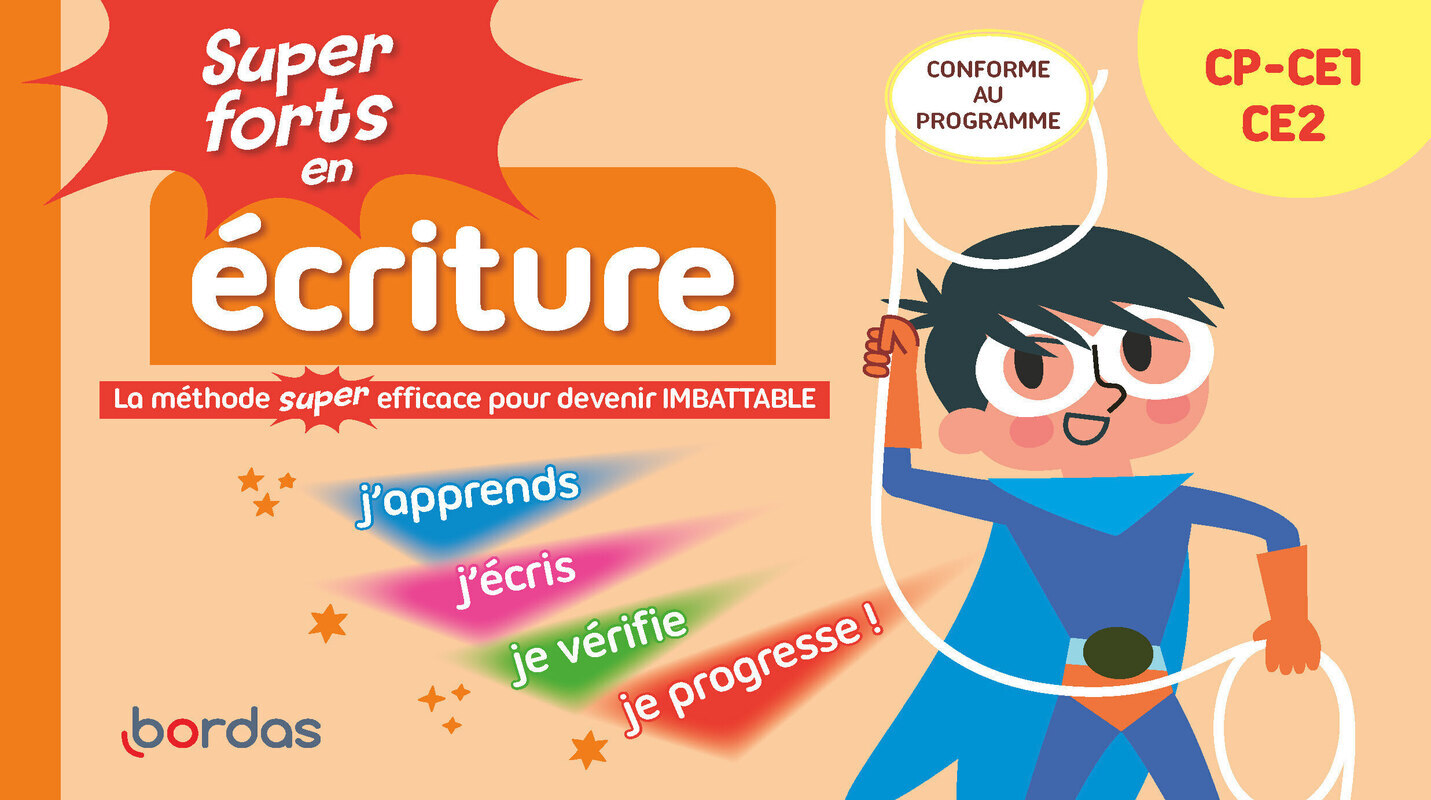 Super forts en écriture du CP au CE2