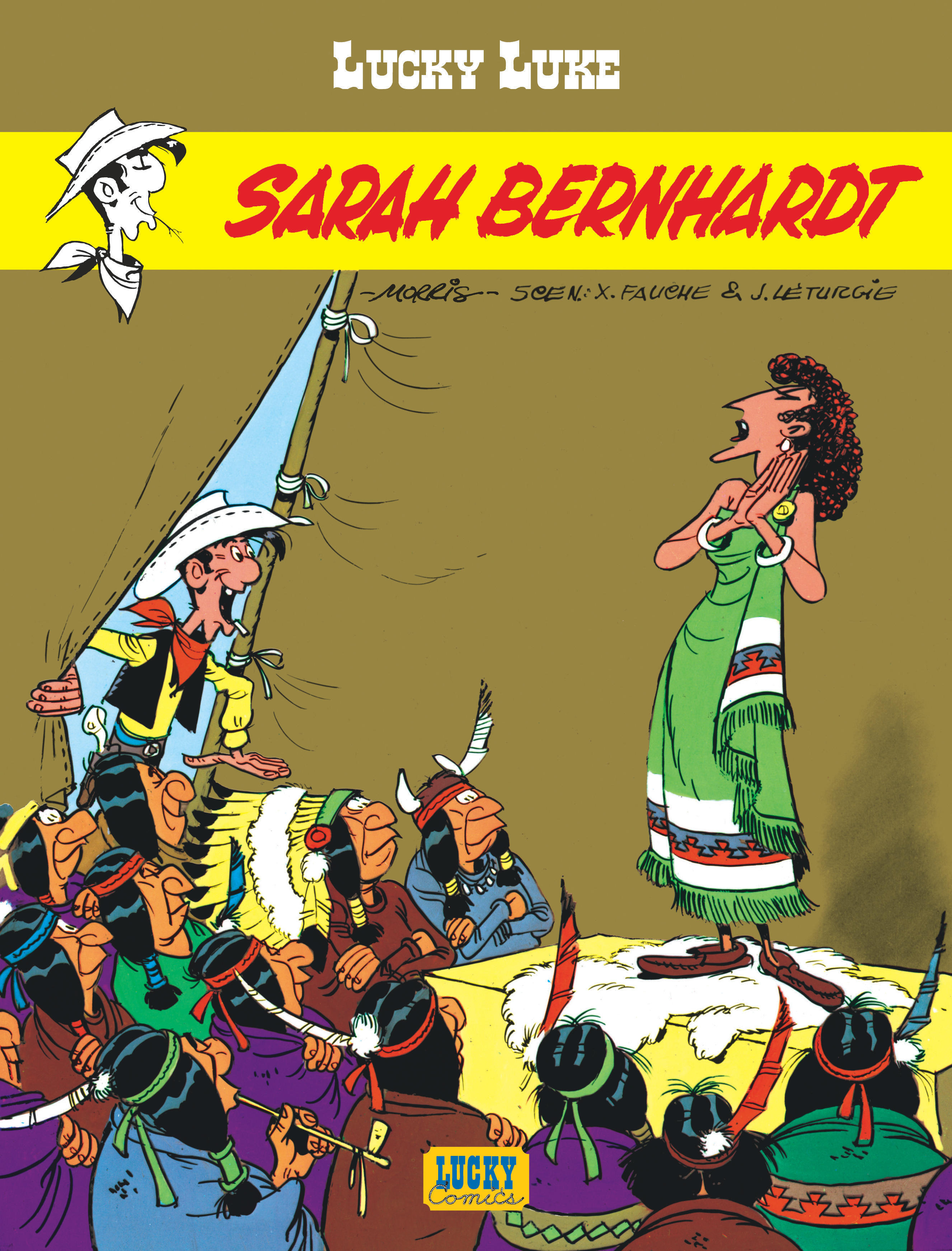 Lucky Luke - Tome 19 - Sarah Bernhardt
