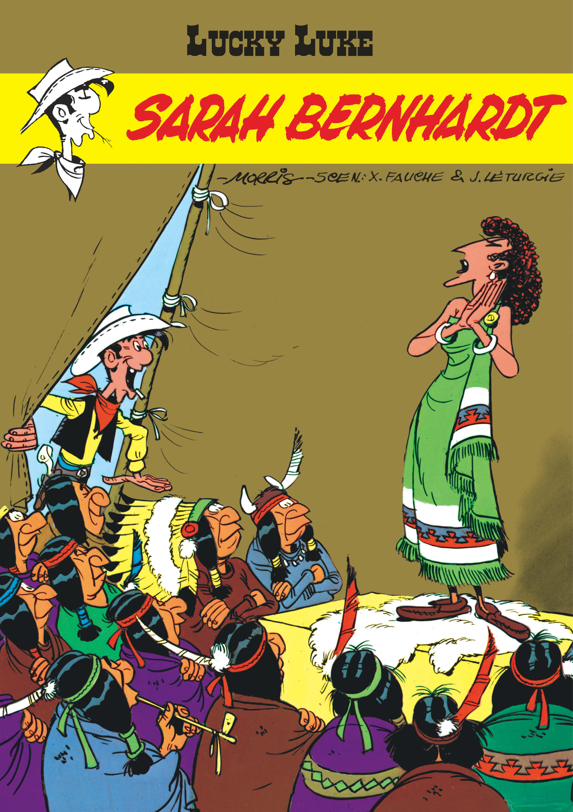 Lucky Luke - Tome 19 - Sarah Bernhardt