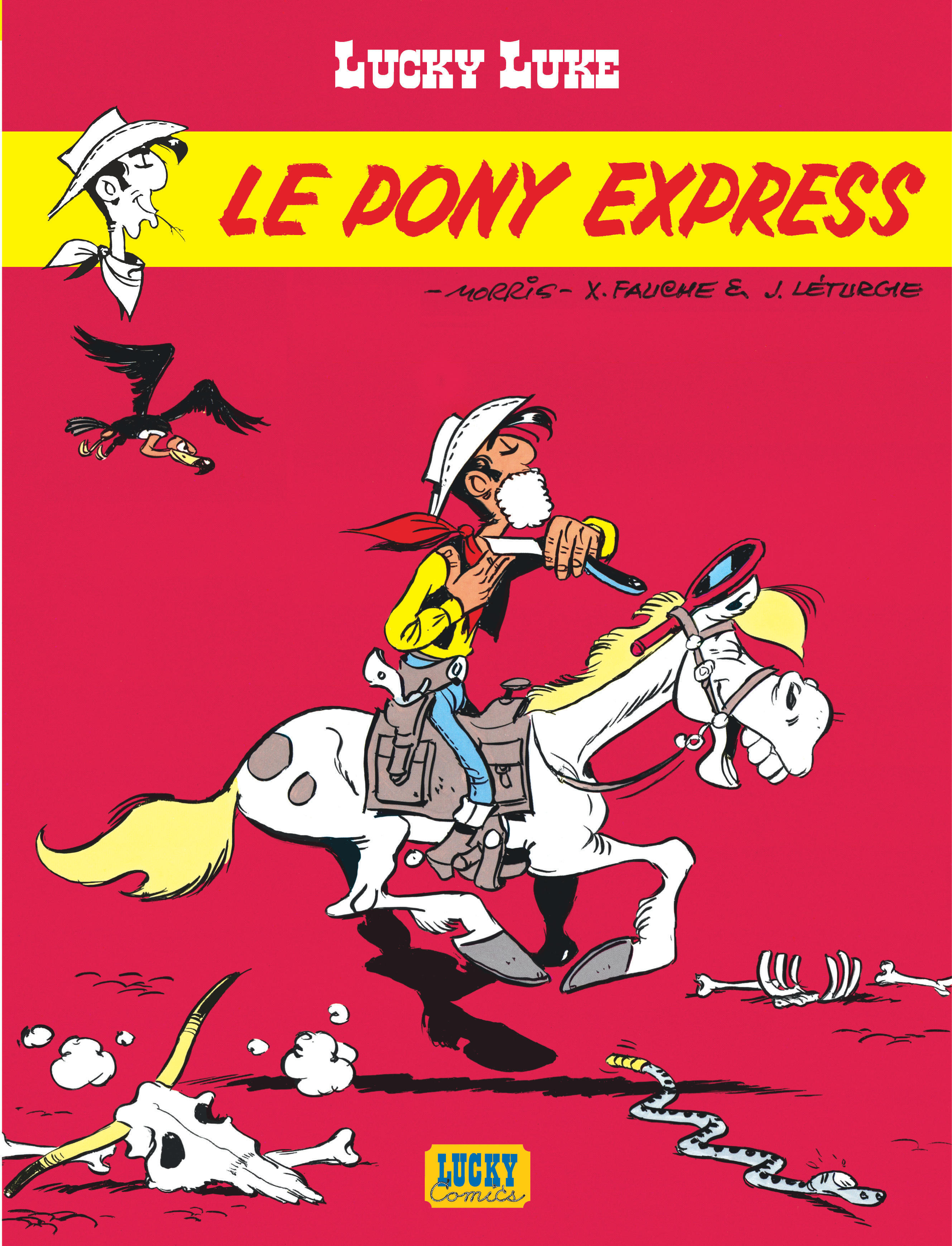 Lucky Luke - Tome 28 - Le Pony Express