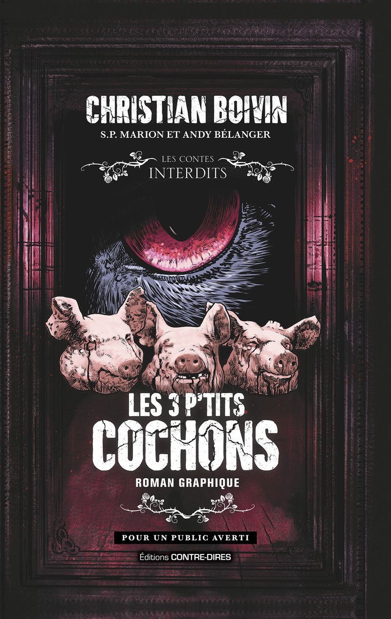 Les 3 p'tits cochons - Roman graphique