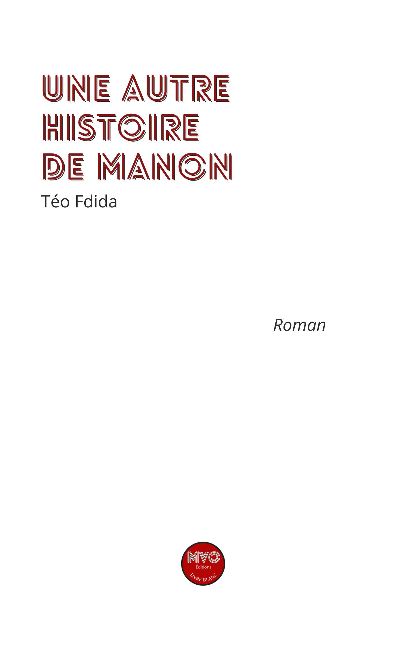 Une autre histoire de Manon
