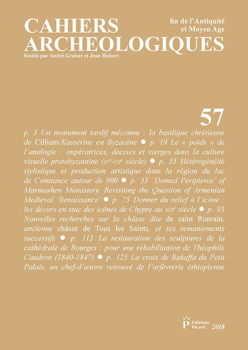 Cahiers archéologiques, n° 57