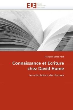 Connaissance et ecriture chez david hume