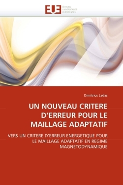 Un nouveau critere d''erreur pour le maillage adaptatif